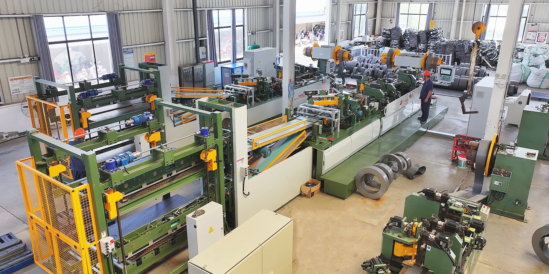 高速铁芯横剪机